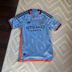 23-24 NYC FC adidas soccer jersey